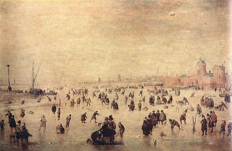 Hendrick Avercamp Skaters